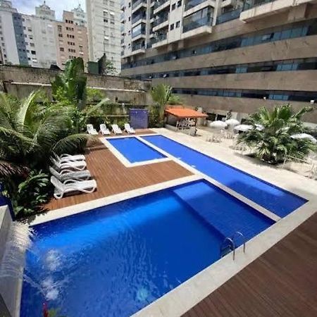 Flat Capitania Varam Guaruja Com Varanda Gourmet Ngoại thất bức ảnh
