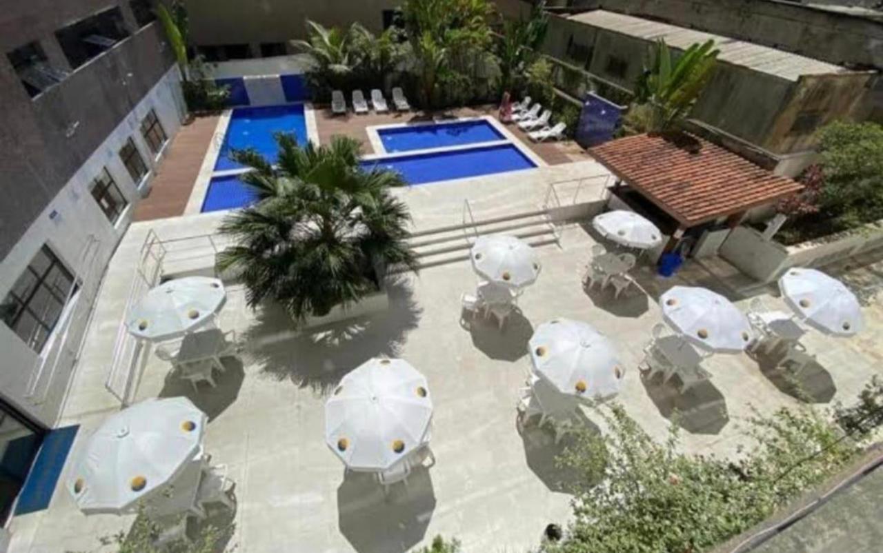 Flat Capitania Varam Guaruja Com Varanda Gourmet Ngoại thất bức ảnh