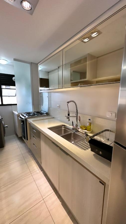Flat Capitania Varam Guaruja Com Varanda Gourmet Ngoại thất bức ảnh