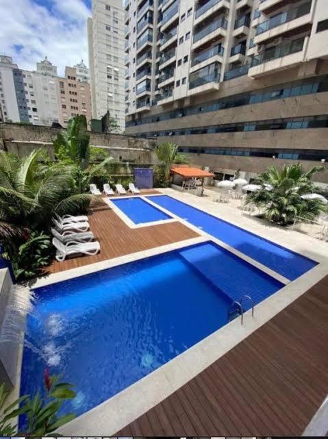 Flat Capitania Varam Guaruja Com Varanda Gourmet Ngoại thất bức ảnh
