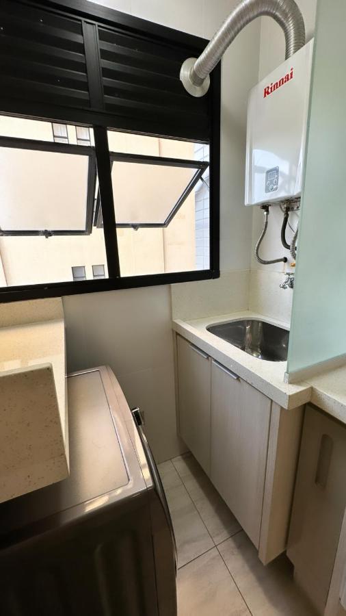 Flat Capitania Varam Guaruja Com Varanda Gourmet Ngoại thất bức ảnh